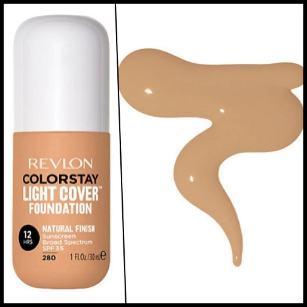 Revlon Huge Lot SPF Foundation & Brush & TravelBag